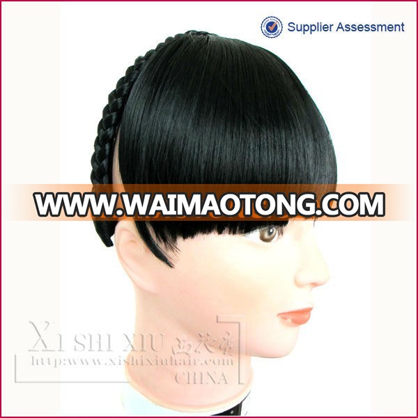 Wholesale facotory price fringe with bangs girls hair accessories